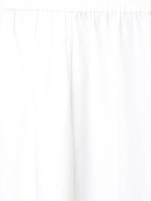 Yellow woven viscose rayon palazzo-kurta 4