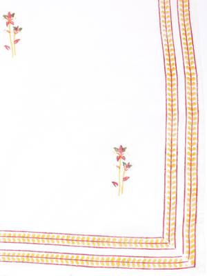 Yellow woven viscose rayon palazzo-kurta 5