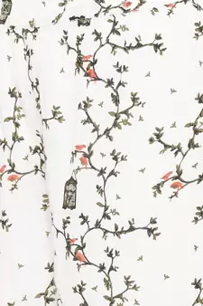 Grey woven viscose rayon palazzo-kurta