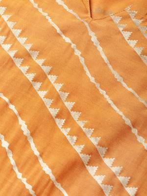 silver stock foil printed kurta 4