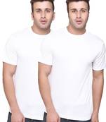 White plain cotton men-tshirts