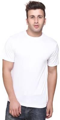 White plain cotton men-tshirts 3