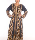 Fancy Popular Modern Kaftan Farasha Maxi Zari Work Vary Fancy Abaya Dress