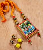 Green agate necklaces