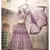 Glamorous Wine Colored Thread and zari embroidered with Pure gota work Art-Silk Fabric Lehenga Choli for Bride