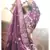 Glamorous Wine Colored Thread and zari embroidered with Pure gota work Art-Silk Fabric Lehenga Choli for Bride