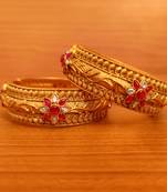 Red bangles-and-bracelets