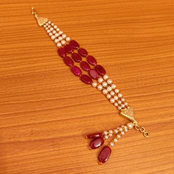 Red bracelets 1