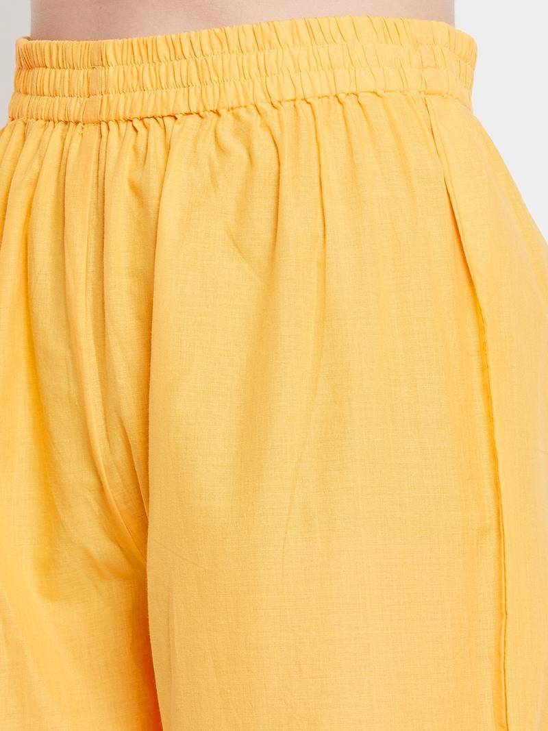 Prakhya Women's Printed Long A-line Rayon Kurta Set