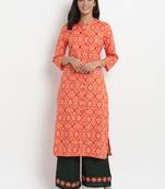Prakhya Women's Embroidered Long Straight Rayon Kurta Set