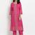 Prakhya Women's Printed Long A-line Rayon Kurta Set