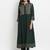 Prakhya Women's Embroidered Long A-line Rayon Kurta Set