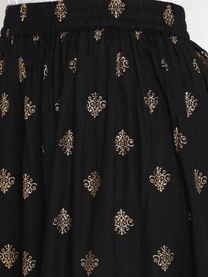 Prakhya Women's Printed Long Straight  Kurta Set 6