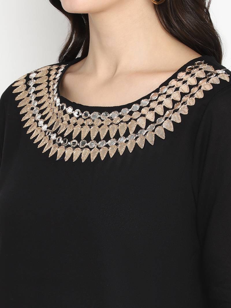 Prakhya Women's Printed Long Straight  Kurta Set