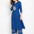 Prakhya Women's Embroidered Long Straight  Kurta Set