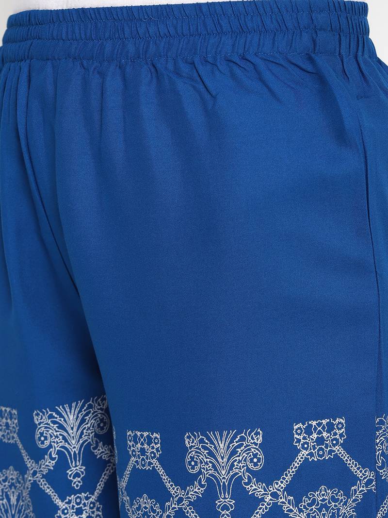 Prakhya Women's Embroidered Long Straight  Kurta Set