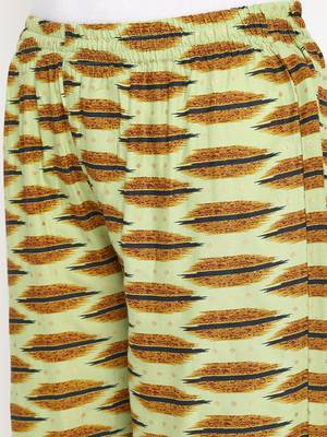 Prakhya Women's Printed Long Straight  Kurta Set 6
