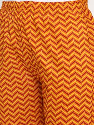 Prakhya Women's Printed Long Straight  Kurta Set 6