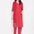 Prakhya Women's Printed Long Straight Cotton Kurta Set