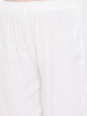 Prakhya Women's Embroidered Long Straight Rayon Kurta Set 6