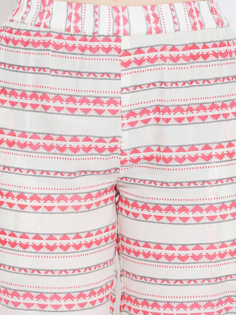 Prakhya Women's Printed Long Straight Rayon Kurta Set