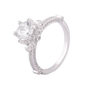 Proprosal Silver Ring-FRL134 2