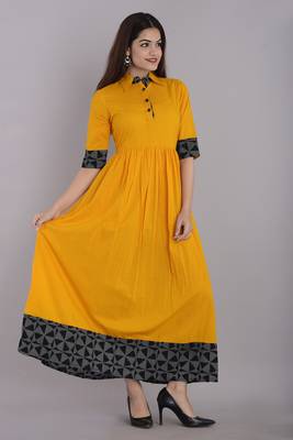 new kesariya plain kurta 3