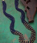 Blue agate necklaces