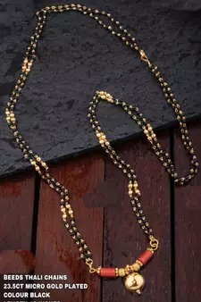 Black agate necklaces