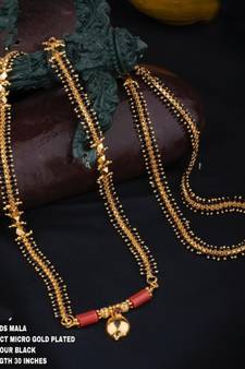 Black agate necklaces