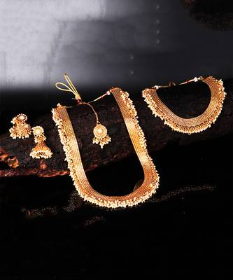 Gold necklace sets 3
