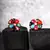 Multicolor american diamonds studs
