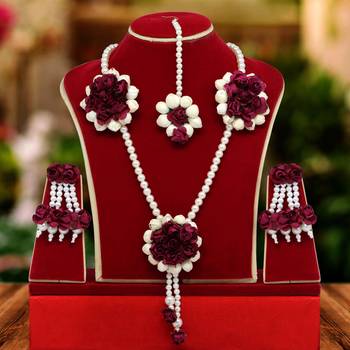 Purple necklace-sets 1