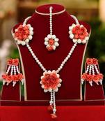 Orange necklace-sets