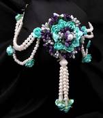 Green hair-accessories