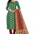 Green jacquard Art Silk salwar