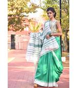 Bright Green Eri Tussar