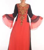 Popular Modern Kaftan Farasha Maxi Zari Work Vary Fancy Abaya Dress