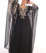 Fancy Popular Modern Kaftan Farasha Maxi Zari Work Vary Fancy Abaya Dress