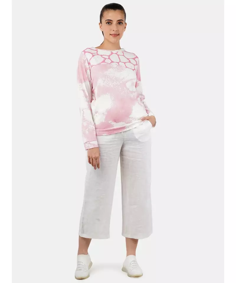 Printed Cotton Modal T-Shirt