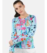 Printed Bambooo Cashmere T-Shirt