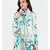 Printed Bambooo Cashmere T-Shirt & Shrug Set