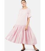 Women's Pink cotton dress