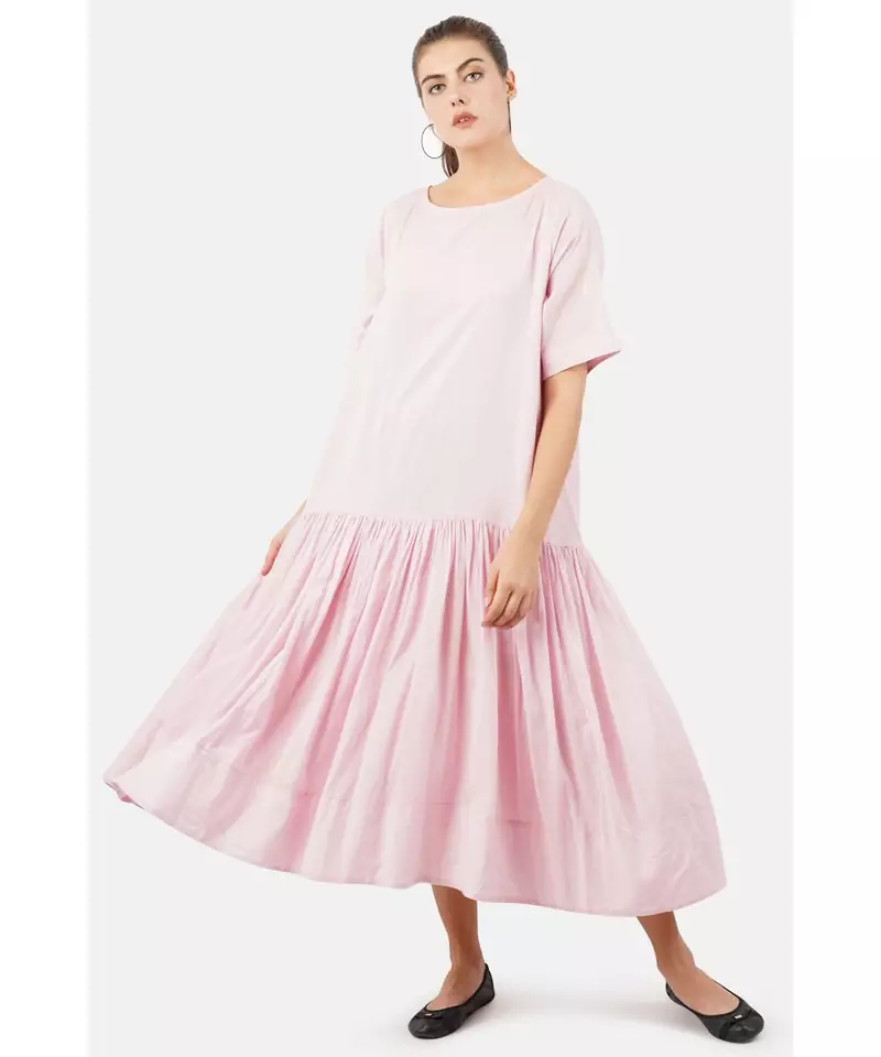 Women's Pink cotton dress