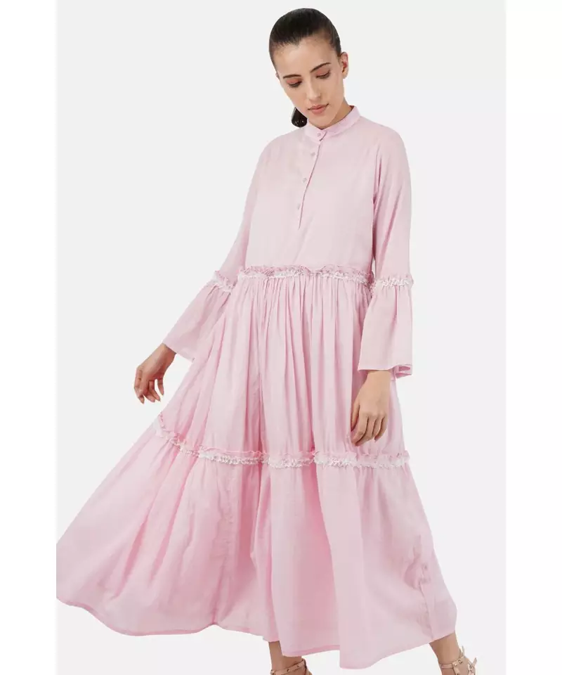 Women's Pink cotton dress