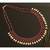 Beautiful Agate Pink Bead Necklace Dj28207