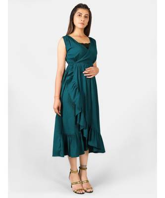 Black printed polyester ethnic-kurtis 3
