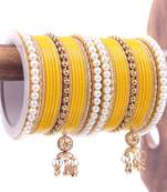 Yellow bangles-and-bracelets