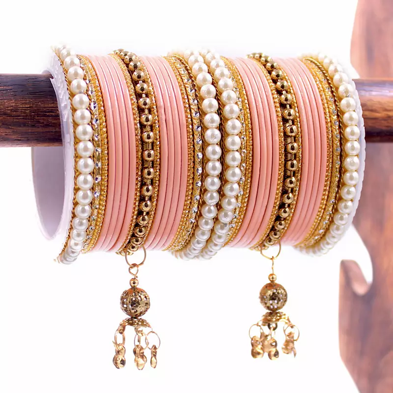 Pink bangles-and-bracelets