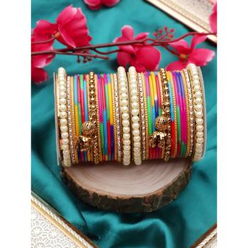 Multicolor bangles-and-bracelets 1
